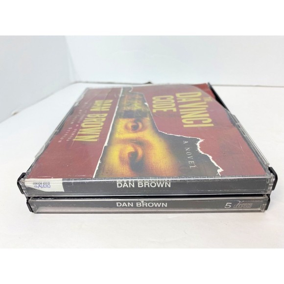 THE DA VINCI CODE A NOVEL DAN BROWN 5 CD Audiobook DAVINCI - Picture 3 of 13